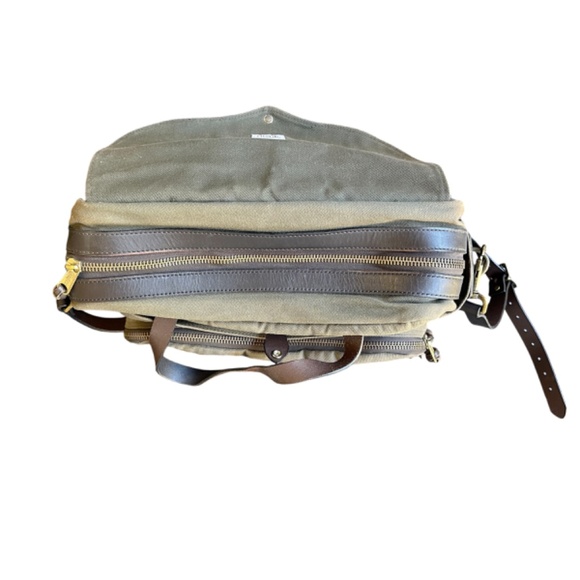 RUGGED TWILL PADDED COMPUTER BAG - Otter Green, Exceptional Condition - Picture 9 of 12